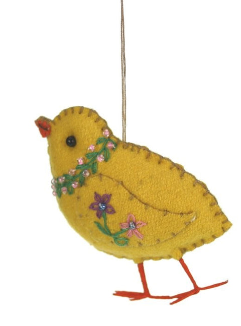 Kuikentje met bloemetjes