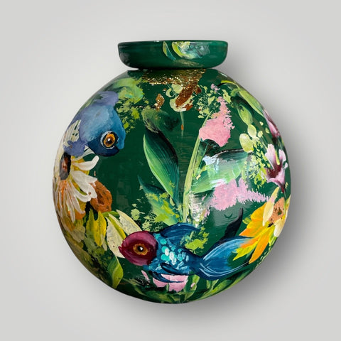 klein huisje | Groen vissen |