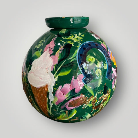 klein huisje | Groen vissen |