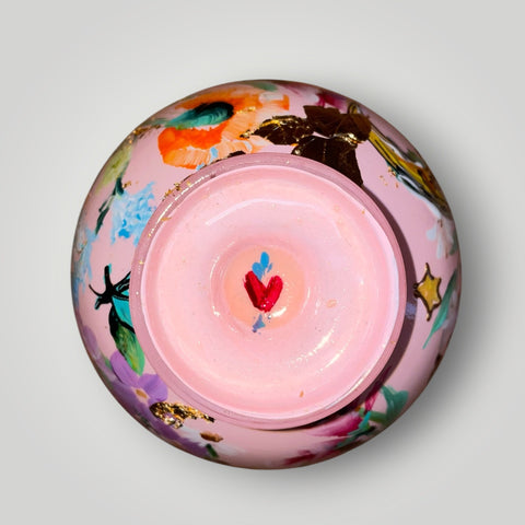 klein huisje | Licht roze maan sterren |