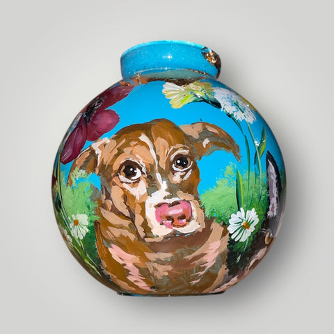 klein huisje | Blauw hond en kat |