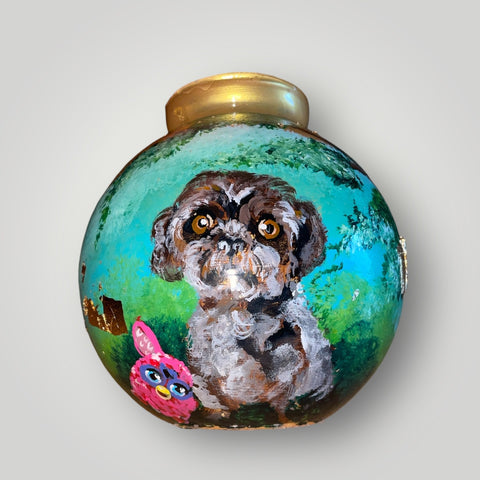 klein huisje | Goud hondje |