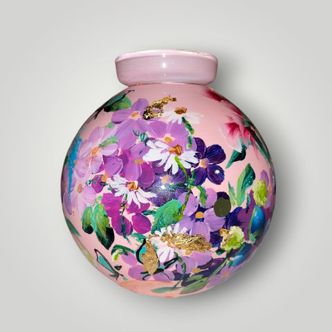 klein huisje | Licht roze maan sterren |